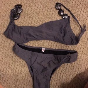 Gray bikini
